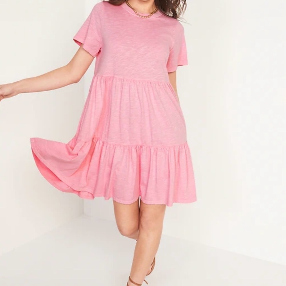 Old Navy Pink Flowy Mini Dress